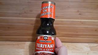 Kikkoman teriyaki sauce review [upl. by Lordan332]