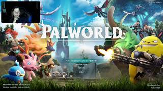 MASTER GOT ME WORKING  PALWORLD PT2 LIVESTREAM [upl. by Bluh]