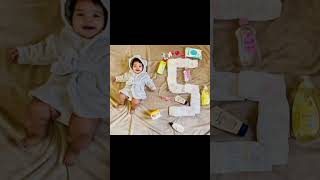 month baby photoshoot ideas at home 6amazing baby photoshoot ideasbabyphotoshoot viral shots rm [upl. by Ycrem583]