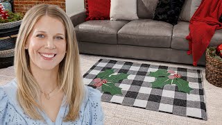 How to Make Canvas Floor Mats  Free Project Tutorial [upl. by Olivero323]