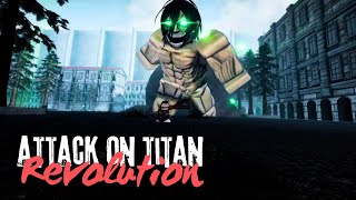 BEST ATTACK ON TITAN GAME  AOT  REVOLUTION [upl. by Doralia]