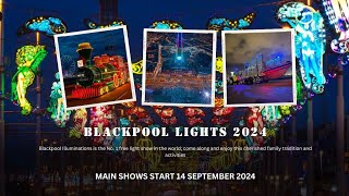 Blackpool Illuminations 2024 Drive 🚗 [upl. by Yromem972]