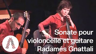 Sonate pour violoncelle et guitare  Radamés Gnattali [upl. by Ashlen]