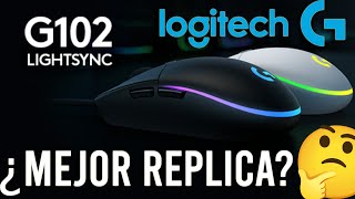 Logitech G102 RÉPLICA  ¿Es mejor que la original Muy barato 🤑 [upl. by Bathsheeb989]