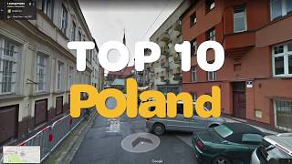 Top 10 Poland Google Maps Street View [upl. by Ikaz]