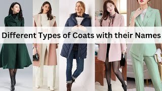 Different Types of Coats with their Names for girls womanWinter jackets with their Names for girls [upl. by Diamond]