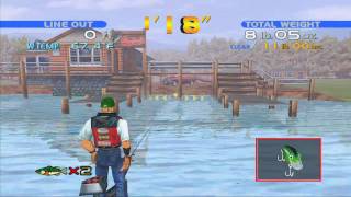 Sega Bass Fishing  Dreamcast Collection 720p HD  DVDfeverGames [upl. by Rein]