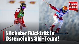 Nächster Rücktritt in Österreichs SkiTeam  kronetv NEWS [upl. by Airotkiv550]