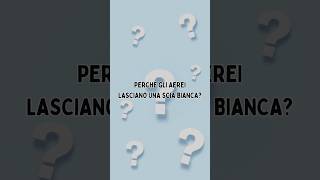 Perché gli aerei lasciano una scia bianca [upl. by Annoyi]