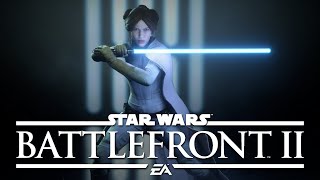 Star Wars Battlefront II  Jedi Leia MOD [upl. by Eicram]