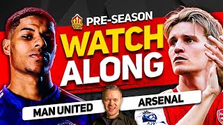 MANCHESTER UNITED vs ARSENAL Live With MARK GOLDBRIDGE [upl. by Kirst302]