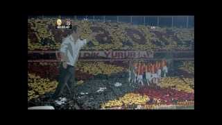 III FATİH TERİM DÖNEMİ  CİMBOM BAŞI DİK YÜRÜR  KOREOGRAFİSİ 3D ultrAslan 2012 [upl. by Aicilaana]