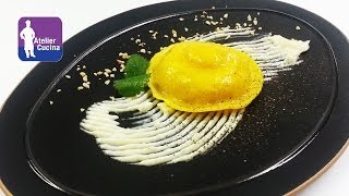 Raviolo ai funghi porcini e Formaggio di Fossa [upl. by Delsman]