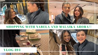 SHOPPING IN NEWYORK WITH malaikaarora AND nabela  Vlog 194 [upl. by Fernando371]