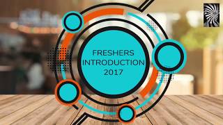 Freshers 2017  INTRODUCTION  RVCE [upl. by Ashlan]