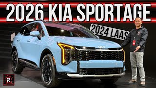 2026 Kia Sportage XLine Hybrid – Redline First Look – 2024 LA Auto Show [upl. by Knut537]