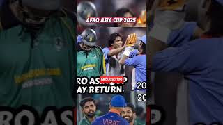 Big News Afro Asia Cup is Coming shortvideo feedshorts asiacup2022 afrobeat cricket 🇮🇳🇵🇰🔥 [upl. by Atiuqat]