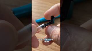 How to fill the Kaweco Liliput fountain pen using the Kaweco foldable piston converter [upl. by Sabanrab]