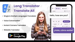 All Languages Translator  Translate All [upl. by Eelik254]