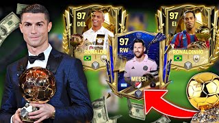 😳 CREO EL MEJOR EQUIPO CON TODOS LOS GANADORES DEL BALON DE ORO 🔥 FC MOBILE [upl. by Flodnar151]