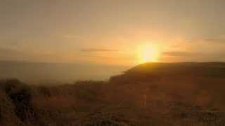 Sunset over Baggy Point  Croyde Bay UK [upl. by Finn646]