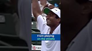 Leander Paes Calcutta Streets To Tennis Hall Of Fame shorts sports tennis [upl. by Yeaton448]