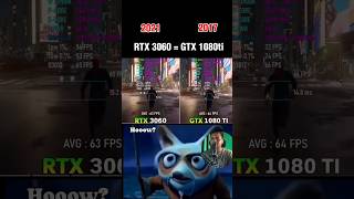 RTX vs GTX GPU Comparison gamingtest short reaction [upl. by Kemble]