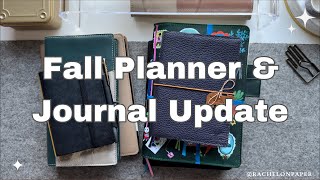 FALL PLANNER amp JOURNAL LINEUP  sterling ink common planner hobonichi cousin amp more [upl. by Aowda]