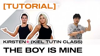 TUTORIAL KIRSTEN KIEL TUTIN class  the boy is mine  Ariana Grande [upl. by Ydur]