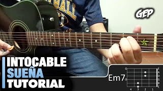 Como tocar quotSueñaquot de Intocable en Guitarra Acústica  Tutorial Fácil HD ACORDES [upl. by Powers732]