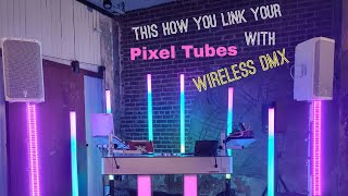 Solved This is How I Got my Moka 360⁰ Pixel Tubes to Work with Wireless DMX Software  QLC [upl. by Aseela579]