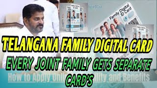 Family Digital Card Update  Joint Family Gets Separate cards If He Wants Doortodoor Survey Start [upl. by Sumerlin21]