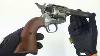 Colt 45 peacemaker co2 saa 45mm177bb full metal dmdiffusion 58307 [upl. by Yenatirb]