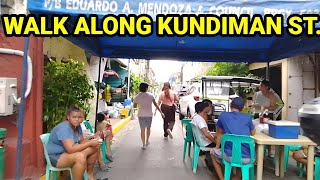 WALK ALONG KUNDIMAN STREET SAMPALOC MANILA  PHILIPPINES [upl. by Teeniv]