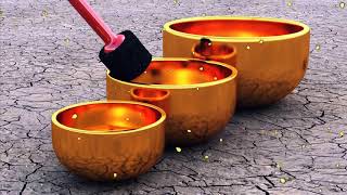 3 HOURS Long Tibetan Singing Bowl Meditation Chakra Healing  Third Eye  Brow Chakra [upl. by Clabo]