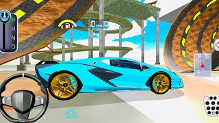 3D driving class 2  Lamborghini high speed  2024 3ddrivingclass 3d yt gaming viralvideo ￼￼ [upl. by Ahens]