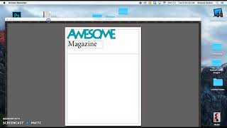 Creating Masthead in InDesign [upl. by Smith]