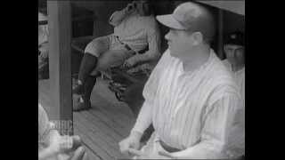 Rare footage of Babe Ruth and Lou Gehrig uncovered at USC June 1 1925 [upl. by Nesyaj871]