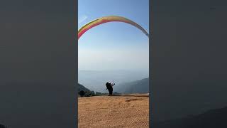 Billing take off birbillingparagliding youtubeshorts mountains paragliding youtubevideos [upl. by Lynette]