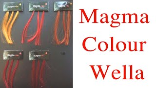 Magma Colour of Wella for Highlights by Jas sir from Sam and Jas Hair amp Makeup Academy [upl. by Fotzsyzrk]