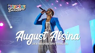 August Alsina quotNo Lovequot live at Hodgepodge Festival 2018 [upl. by Akinimod]