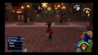 Kingdom Hearts Traverse Town 2nd Visit 1080 HD [upl. by Tnecnivleahcim]