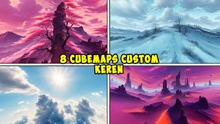 8 custom cubemaps keren untuk mcpe 121  texture pack cubemaps mcpe [upl. by Jerrold]