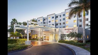 Residence Inn Marriott Miami Airport Hotel Amenities  and 1 Bedroom Room Tour [upl. by Anoli52]