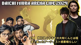 Daichi Miura 三浦大知 x KREVA  全開  DAICHI MIURA ARENA LIVE 2024 REACTION [upl. by Jarib413]