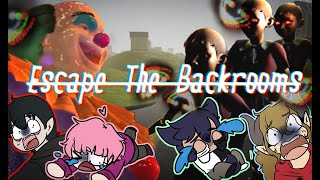 Escape the Backrooms Ep 6  Help Step bro Im STUCK [upl. by Lilas]