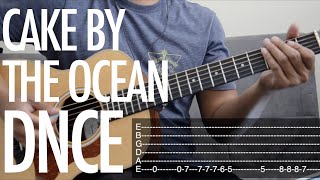 quotCake By The Oceanquot By DNCE Guitar Tutorial [upl. by Valentino]