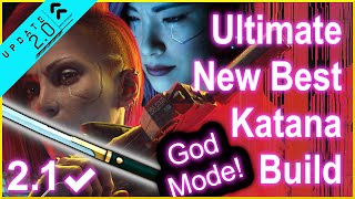 Cyberpunk 2077  21  New Ultimate Best Katana Build  Best Blade Build  for 21  Phantom Liberty [upl. by Swann]