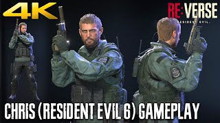 RESIDENT EVIL REVerse PS5  Chris Redfield RE6 BSAA Gameplay  4K 60FPS Comic Filter Off [upl. by Chuipek362]