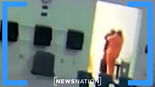 Inmates save jailer as shes being choked with pillowcase  NewsNation [upl. by Eidarb651]